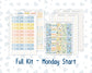 Kit 0265 - Laurel Denise The Anne Planner Large - Weekly Kit - May - Honeybee Sky