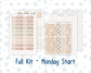 Kit 0301 - Laurel Denise The Anne Planner Large - Weekly Kit - November - Sunday Comfort