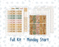 Kit 0243 - Laurel Denise Standard - Vertical - Weekly Kit - November - Boho Autumn