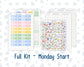 Kit 0279 - Laurel Denise The Anne Planner Large - Weekly Kit - August - Not Ready For School