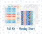 Kit 0268 - Laurel Denise The Anne Planner Large - Weekly Kit - June - Sea Sweeties