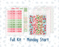 Kit 0276 - Laurel Denise The Anne Planner Large - Weekly Kit - July - Melon Crush