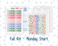 Kit 0306 - Laurel Denise The Anne Planner Large - Weekly Kit - December - Jolly Mischief