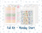 Kit 0259 - Laurel Denise The Anne Planner Large - Weekly Kit - March - Spring Garden Chores