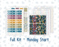 Kit 0304 - Laurel Denise The Anne Planner Large - Weekly Kit - November - Autumn In Bloom