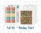 Kit 0302 - Laurel Denise The Anne Planner Large - Weekly Kit - November - Thankful Season