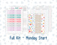 Kit 0225 - Laurel Denise Standard - Vertical - Weekly Kit - July - Carnival Joy
