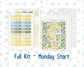 Kit 0274 - Laurel Denise The Anne Planner Large - Weekly Kit - July - Sunny Lemon Shore