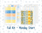 Kit 0219 Laurel Denise Standard Size  – Weekly - Vertical Layout - Bee's Business - May