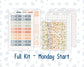 Kit 0300 - Laurel Denise The Anne Planner Large - Weekly Kit - October - Autumn Stroll