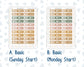 Kit 0243 - Laurel Denise Standard - Vertical - Weekly Kit - November - Boho Autumn