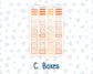Kit 0241 - Laurel Denise Standard - Vertical - Weekly Kit - November - Pumpkin Latte