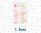 Kit 0218 Laurel Denise Standard Size  – Weekly - Vertical Layout - Mother's Love - May