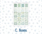 Kit 0264 - Laurel Denise The Anne Planner Large - Weekly Kit - May - Spring Walk