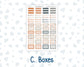 Kit 0237 - Laurel Denise Standard - Vertical - Weekly Kit - October - Forest Folk