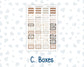 Kit 0303 - Laurel Denise The Anne Planner Large - Weekly Kit - November - Into The Woods