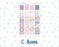 Kit 0236 - Laurel Denise Standard - Vertical - Weekly Kit - October - Sweet & Spooky