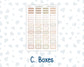 Kit 0301 - Laurel Denise The Anne Planner Large - Weekly Kit - November - Sunday Comfort