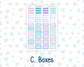 Kit 0230 - Laurel Denise Standard - Vertical - Weekly Kit - August - School Daze