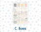 Kit 0272 - Laurel Denise The Anne Planner Large - Weekly Kit - May - Graduation