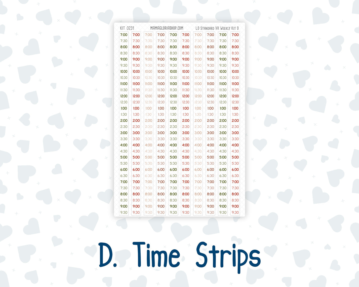 Kit 0231 - Laurel Denise Standard - Vertical - Weekly Kit - August - Backyard BBQ