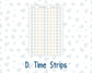 Kit 0226 - Laurel Denise Standard - Vertical - Weekly Kit - July - Tropical Whimsy