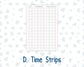 Kit 0253 - Laurel Denise The Anne Planner Large - Weekly Kit - February - Rosy Daydreams