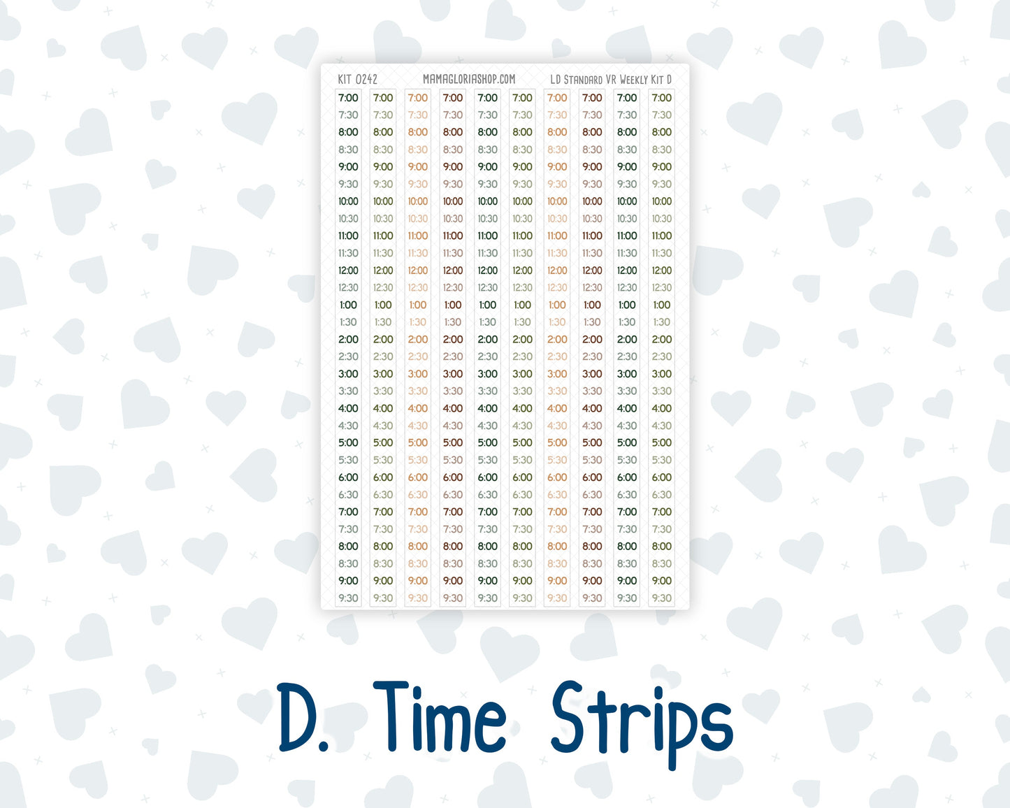 Kit 0242 - Laurel Denise Standard - Vertical - Weekly Kit - November - Cottage Autumn
