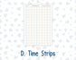 Kit 0265 - Laurel Denise The Anne Planner Large - Weekly Kit - May - Honeybee Sky