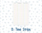 Kit 0280 - Laurel Denise The Anne Planner Large - Weekly Kit - Half Past Six In August