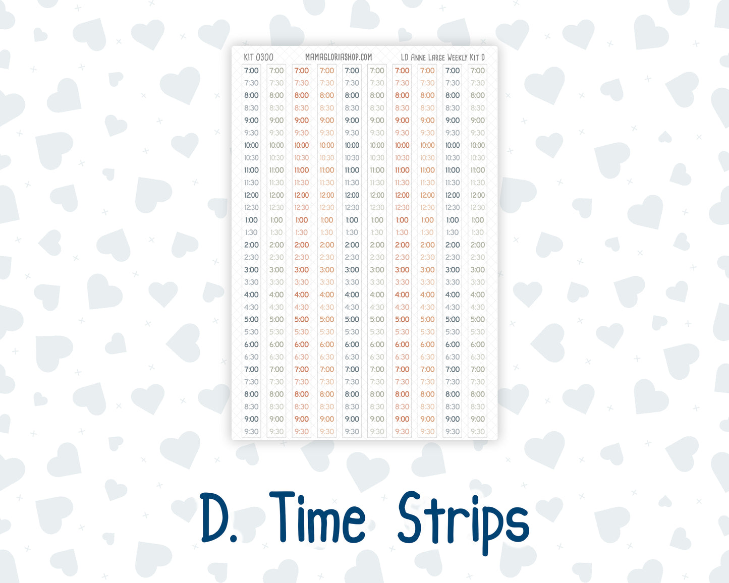Kit 0300 - Laurel Denise The Anne Planner Large - Weekly Kit - October - Autumn Stroll