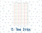 Kit 0271 - Laurel Denise The Anne Planner Large - Weekly Kit - June - Strawberry Shore