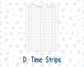 Kit 0305 - Laurel Denise The Anne Planner Large - Weekly Kit - December - Sugarplum Parade