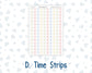 Kit 0269 - Laurel Denise The Anne Planner Large - Weekly Kit - June - Dolce Mare