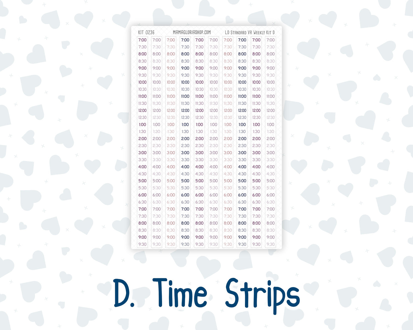 Kit 0236 - Laurel Denise Standard - Vertical - Weekly Kit - October - Sweet & Spooky