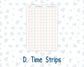 Kit 0278 - Laurel Denise The Anne Planner Large - Weekly Kit - August - Oops, All Peaches
