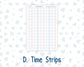 Kit 0252 - Laurel Denise The Anne Planner Large - Weekly Kit - February - Tokyo Candy Cloud