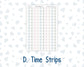 Kit 0275 - Laurel Denise The Anne Planner Large - Weekly Kit - July - Tropical Safari Blush