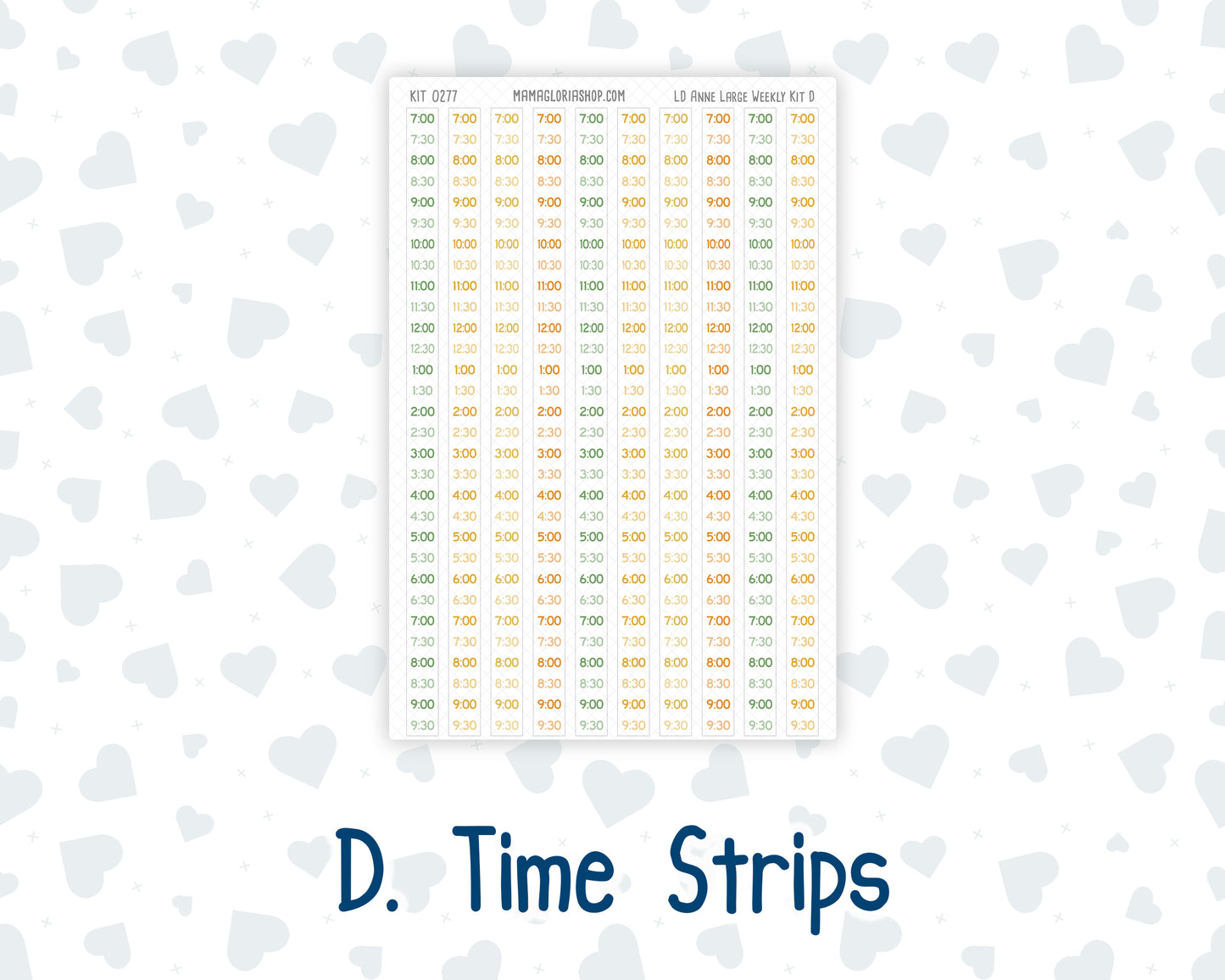 Kit 0277 - Laurel Denise The Anne Planner Large - Weekly Kit - August - Sunflower Drama Club