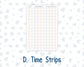Kit 0270 - Laurel Denise The Anne Planner Large - Weekly Kit - June - Beachside Bliss