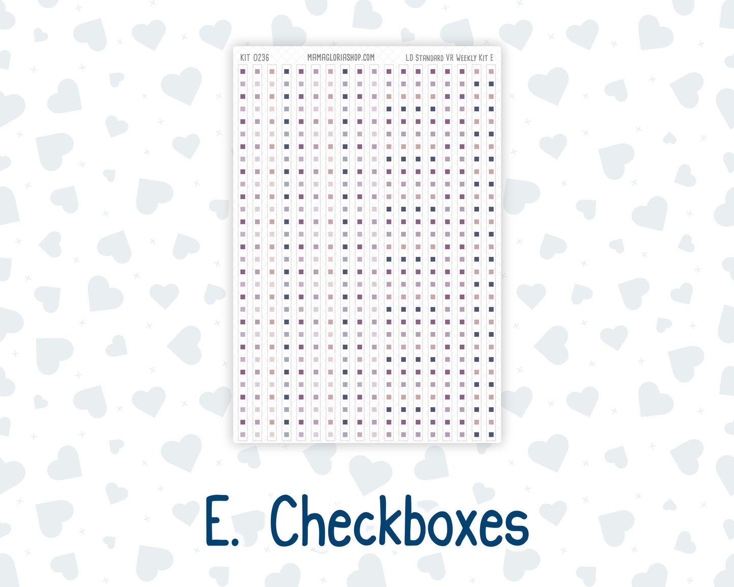 Kit 0236 - Laurel Denise Standard - Vertical - Weekly Kit - October - Sweet & Spooky