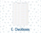 Kit 0262 - Laurel Denise The Anne Planner Large - Weekly Kit - April - Spring Puffs