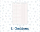 Kit 0297 - Laurel Denise The Anne Planner Large - Weekly Kit - October - Pink Spell