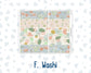 Kit 0261 - Laurel Denise The Anne Planner Large - Weekly Kit - April - Llama Spring