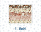 Kit 0298 - Laurel Denise The Anne Planner Large - Weekly Kit - October - Velvet Bloom