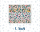 Kit 0275 - Laurel Denise The Anne Planner Large - Weekly Kit - July - Tropical Safari Blush