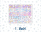Kit 0252 - Laurel Denise The Anne Planner Large - Weekly Kit - February - Tokyo Candy Cloud