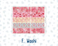 Kit 0254 - Laurel Denise The Anne Planner Large - Weekly Kit - February - Valentine Village