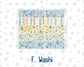 Kit 0265 - Laurel Denise The Anne Planner Large - Weekly Kit - May - Honeybee Sky