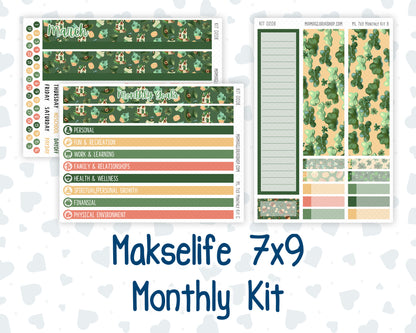 Kit 0208 - 7x9 MakseLife - Monthly - Shamrock Lane - March